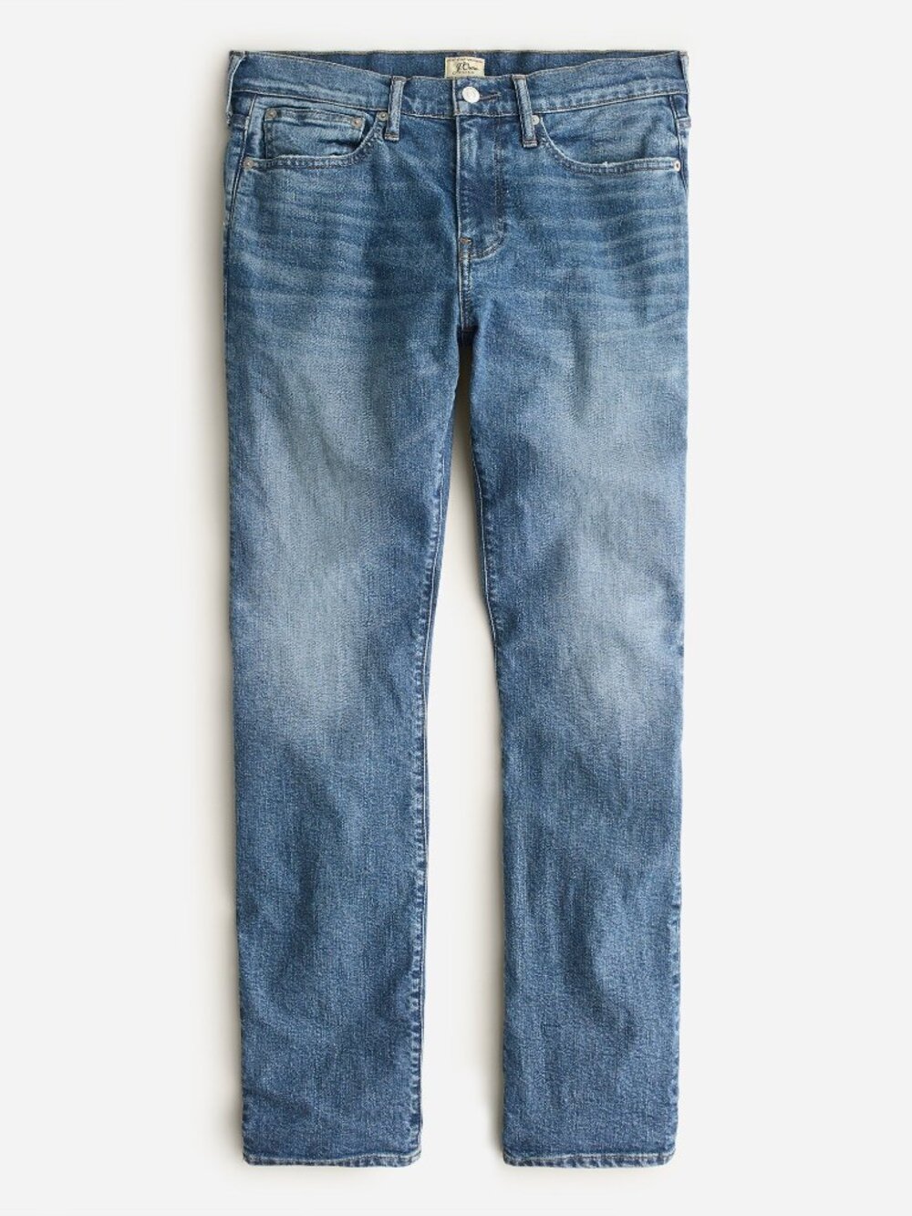 NWT J.Crew 484 Slim Fit Jeans Men's 32x30 Light Wash Blue Denim